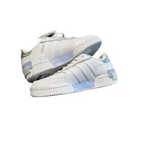 Adidas Postmove Basketball SE White Leather Blue Dawn Women's Shoes Size 8 New